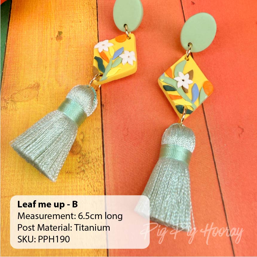 Leaf Me Up Earrings