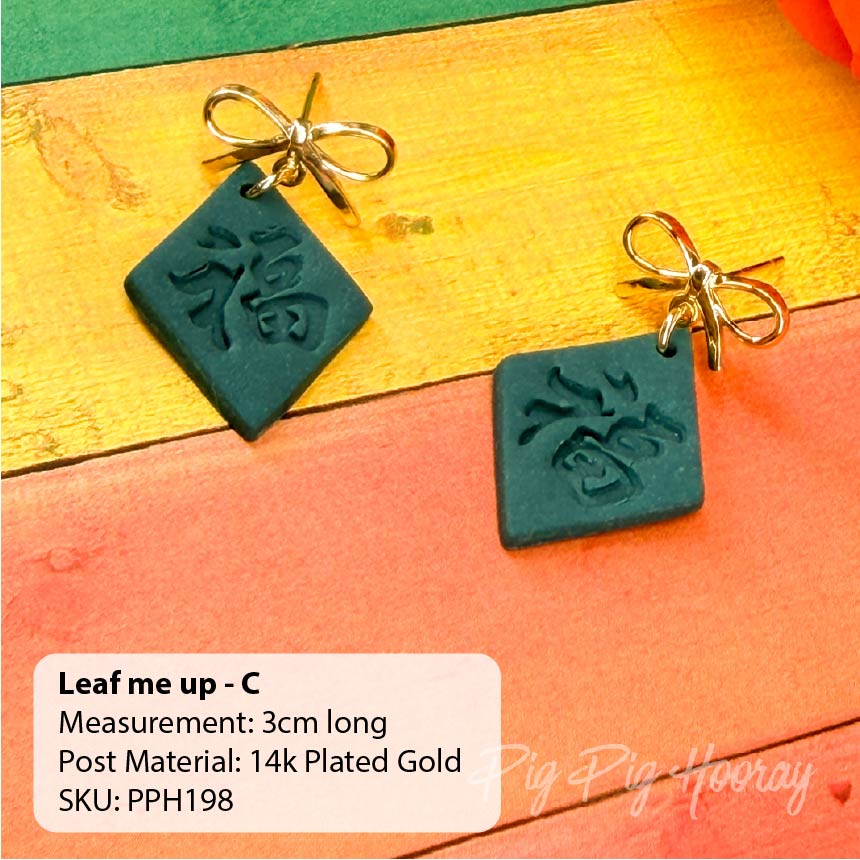 Leaf Me Up Earrings