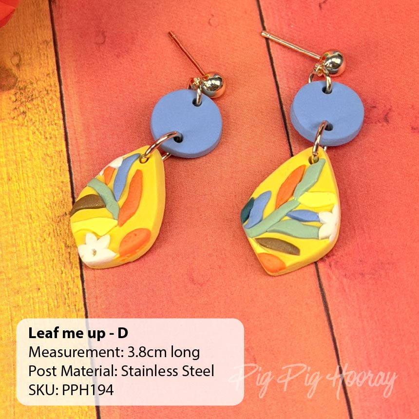 Leaf Me Up Earrings