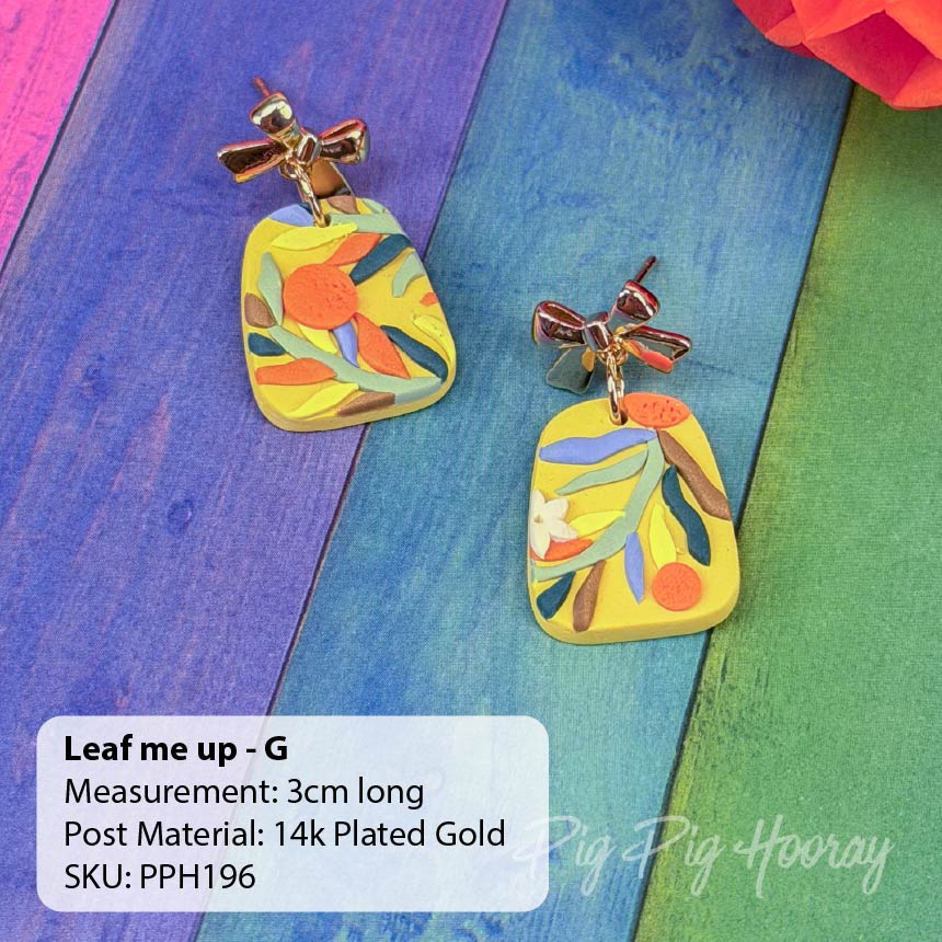 Leaf Me Up Earrings