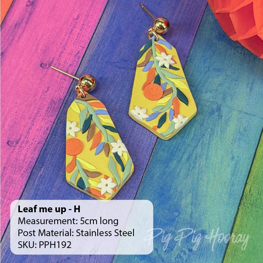 Leaf Me Up Earrings