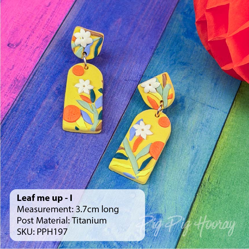 Leaf Me Up Earrings