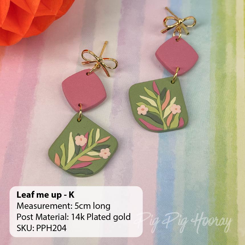 Leaf Me Up Earrings
