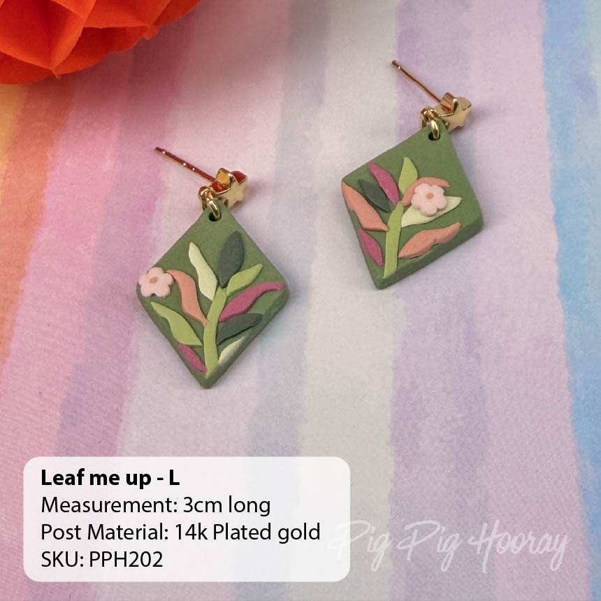 Leaf Me Up Earrings