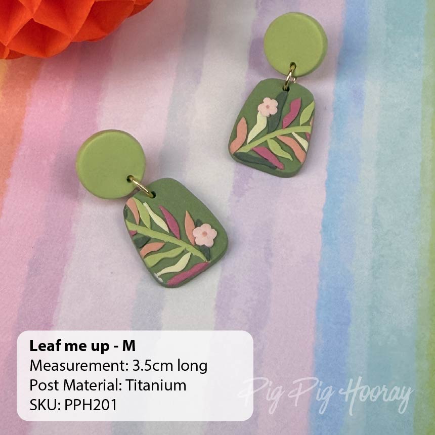 Leaf Me Up Earrings