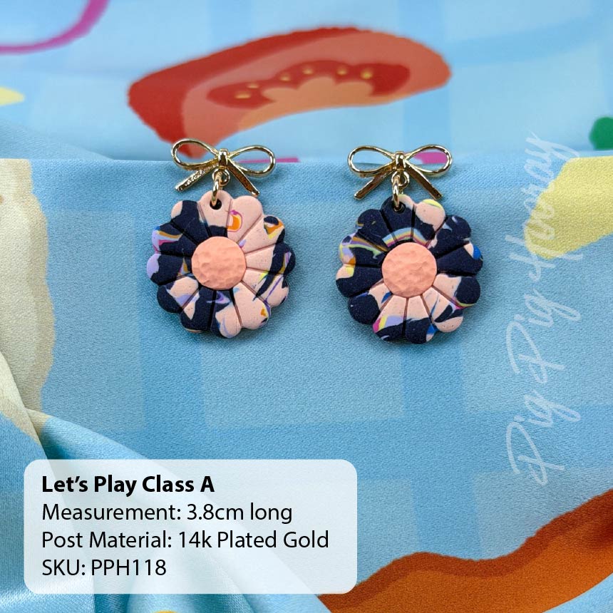Let's Play Class Earrings