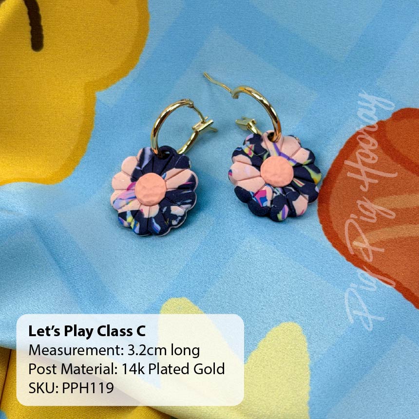 Let's Play Class Earrings