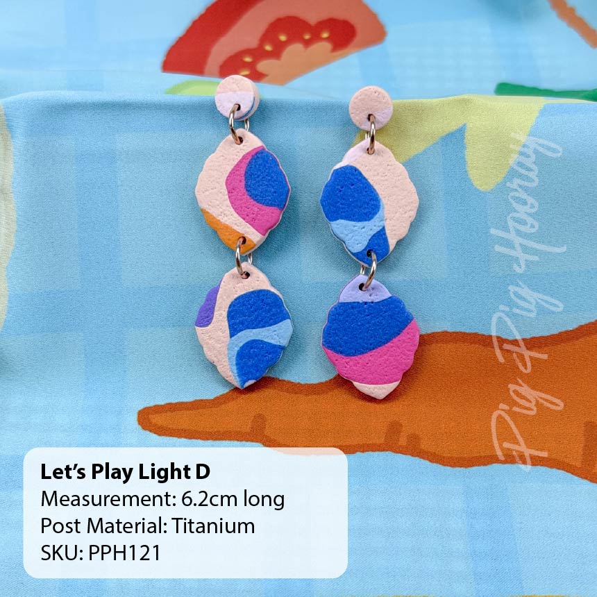Let's Play Light Earrings