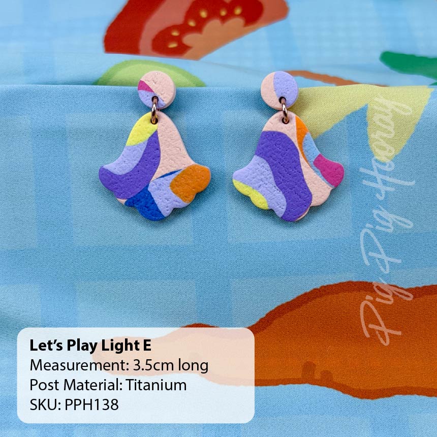 Let's Play Light Earrings
