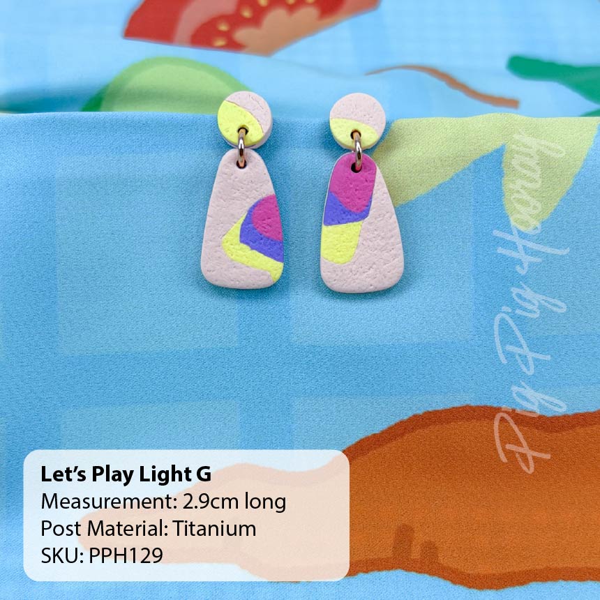 Let's Play Light Earrings