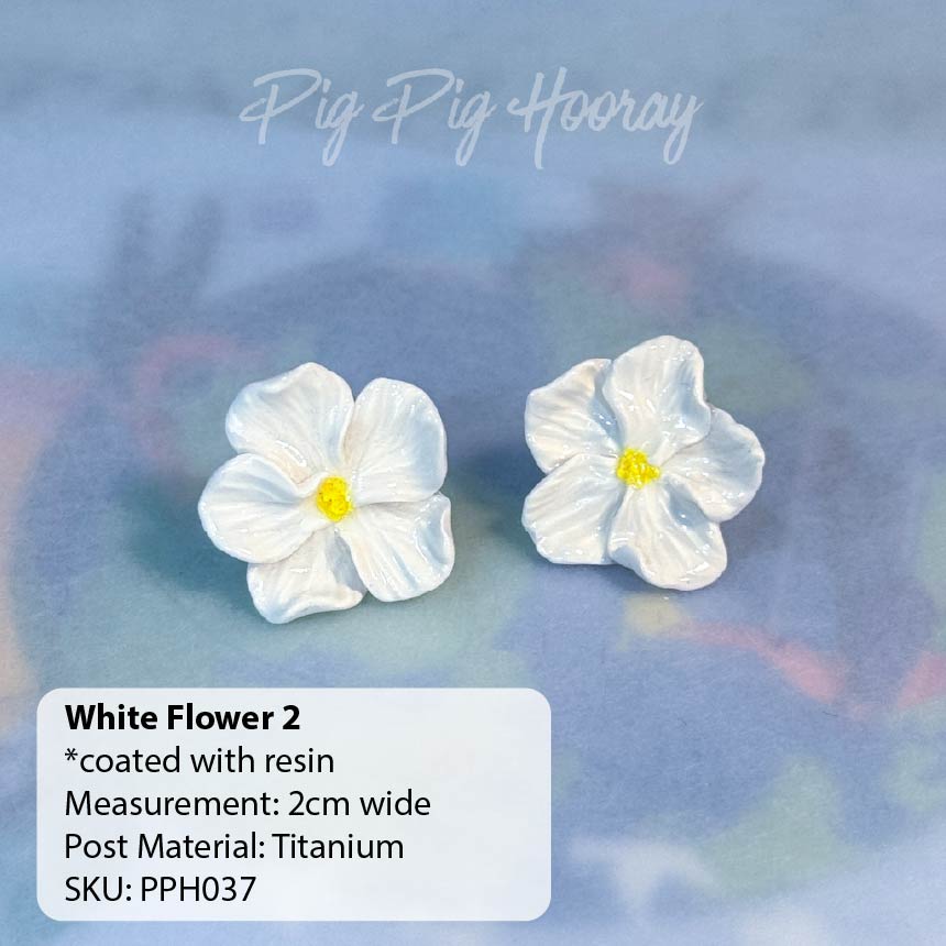 Flower Stud Earrings