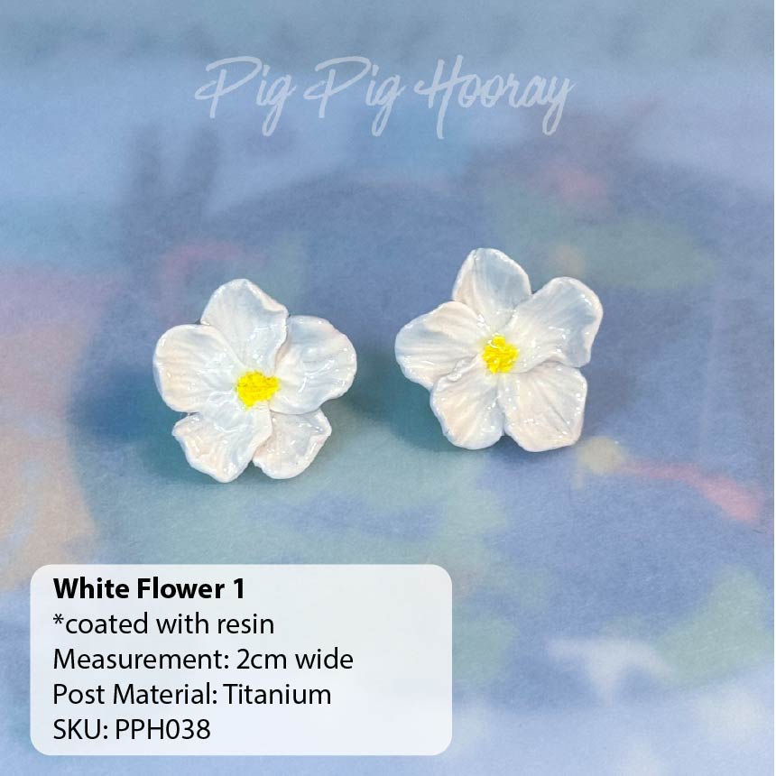 Flower Stud Earrings