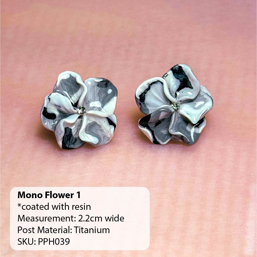 Flower Stud Earrings
