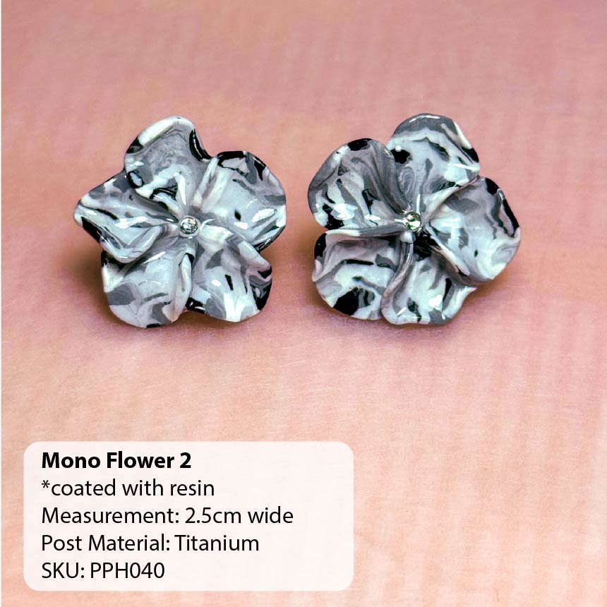 Flower Stud Earrings
