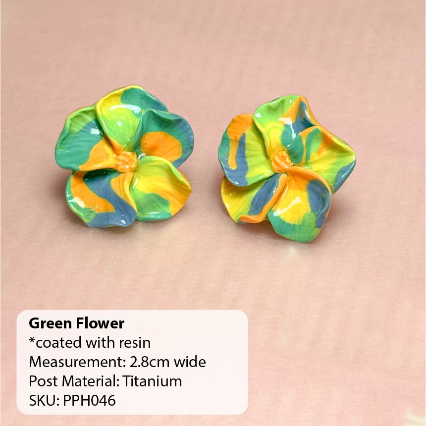 Flower Stud Earrings