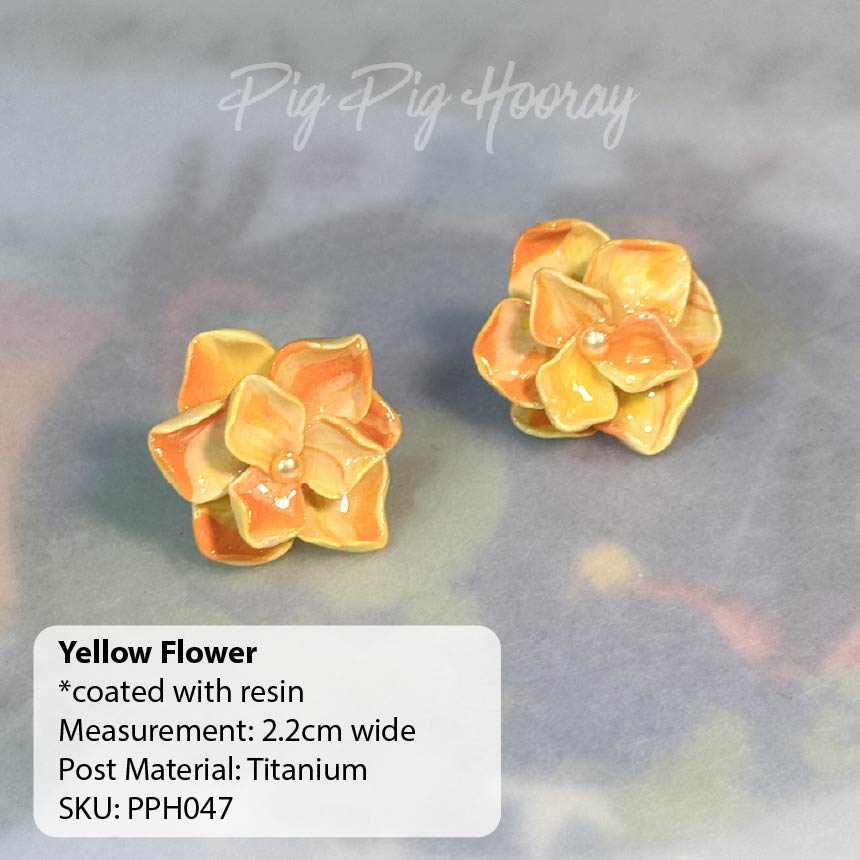 Flower Stud Earrings