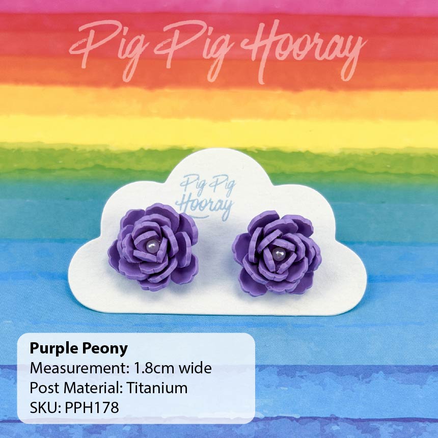 Flower Stud Earrings