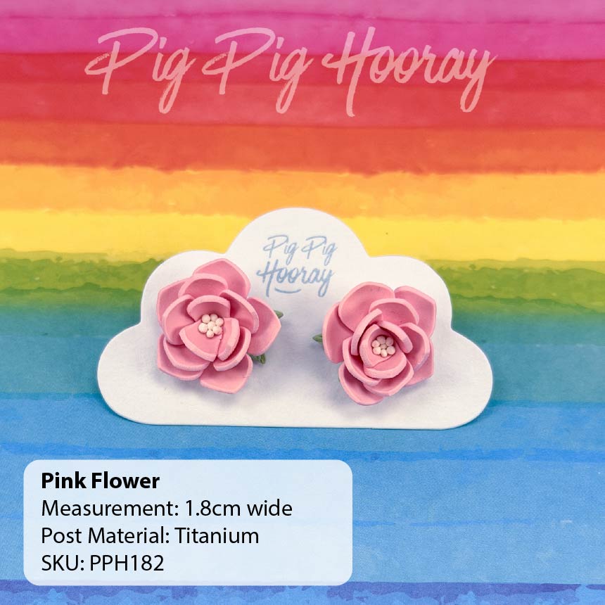 Flower Stud Earrings