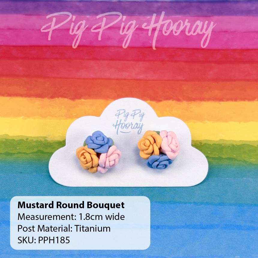 Flower Stud Earrings