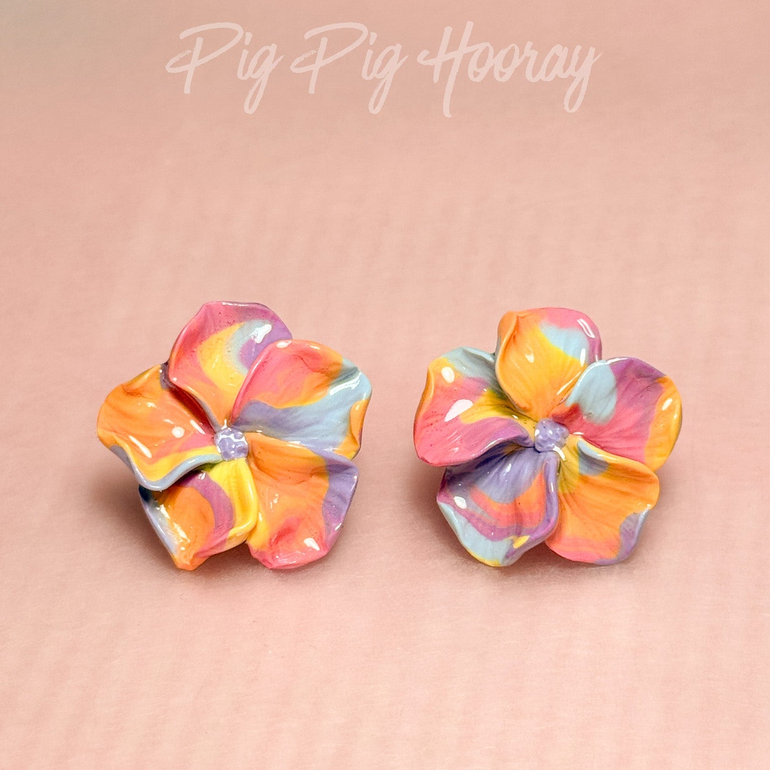 Flower Stud Earrings