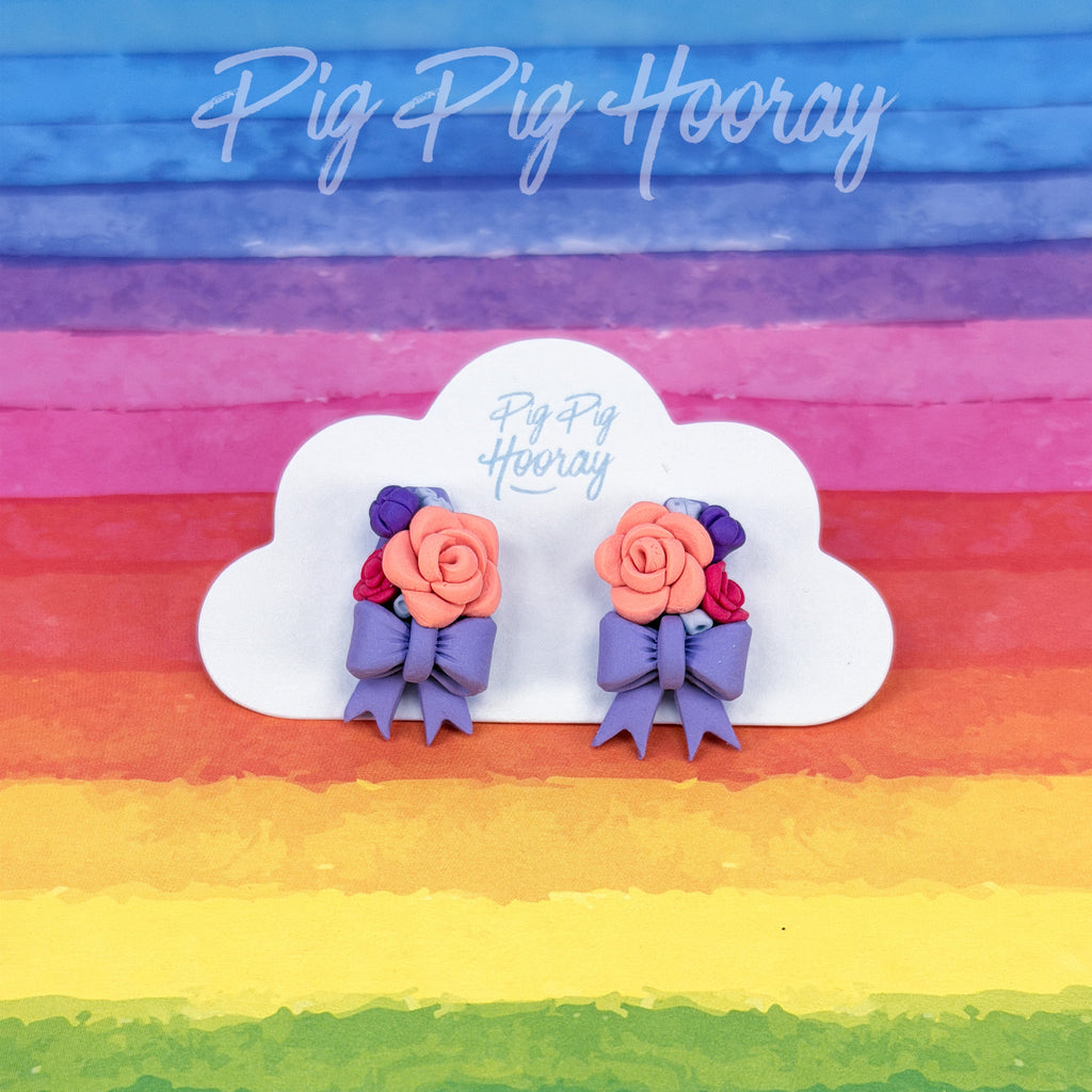 Flower Stud Earrings