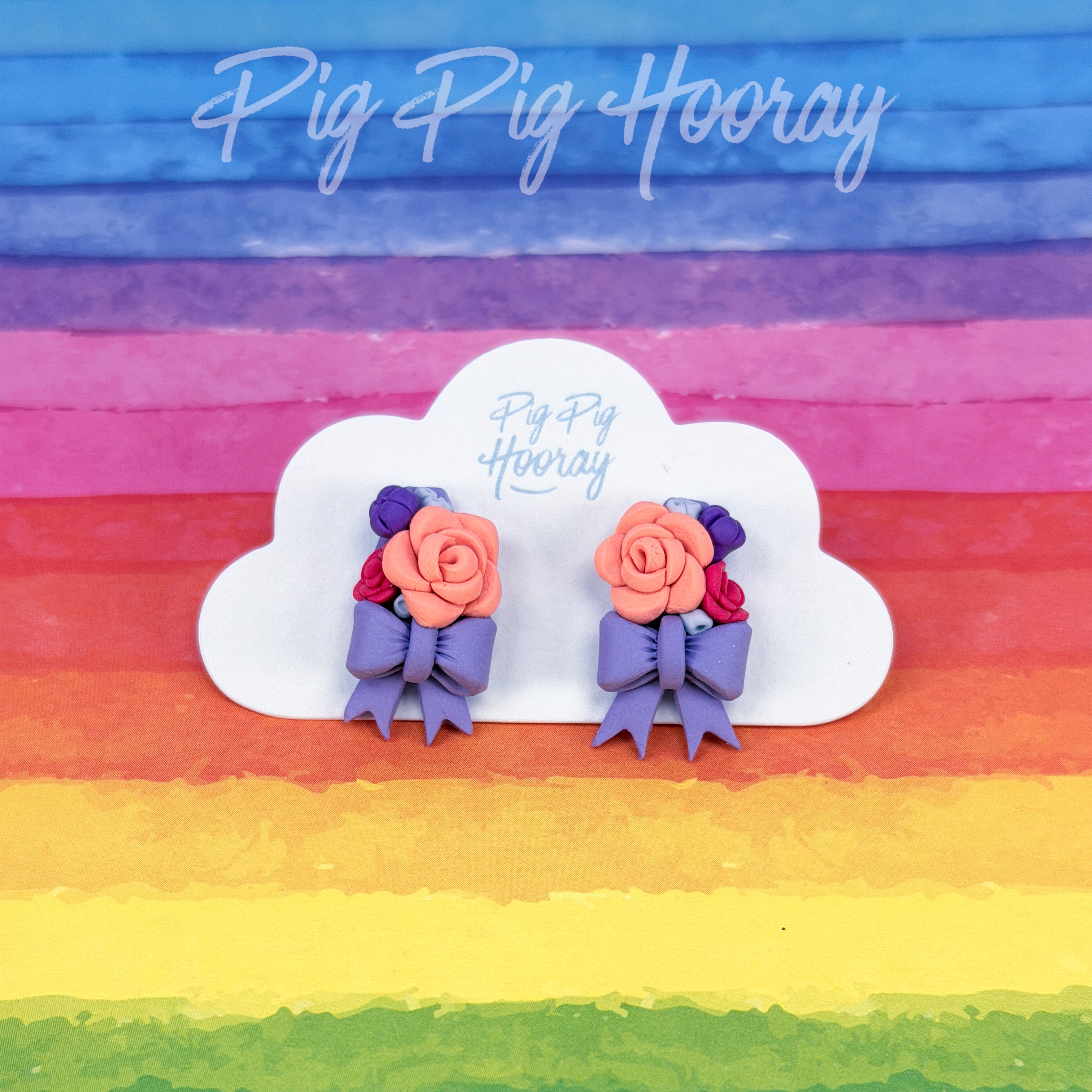 Flower Stud Earrings